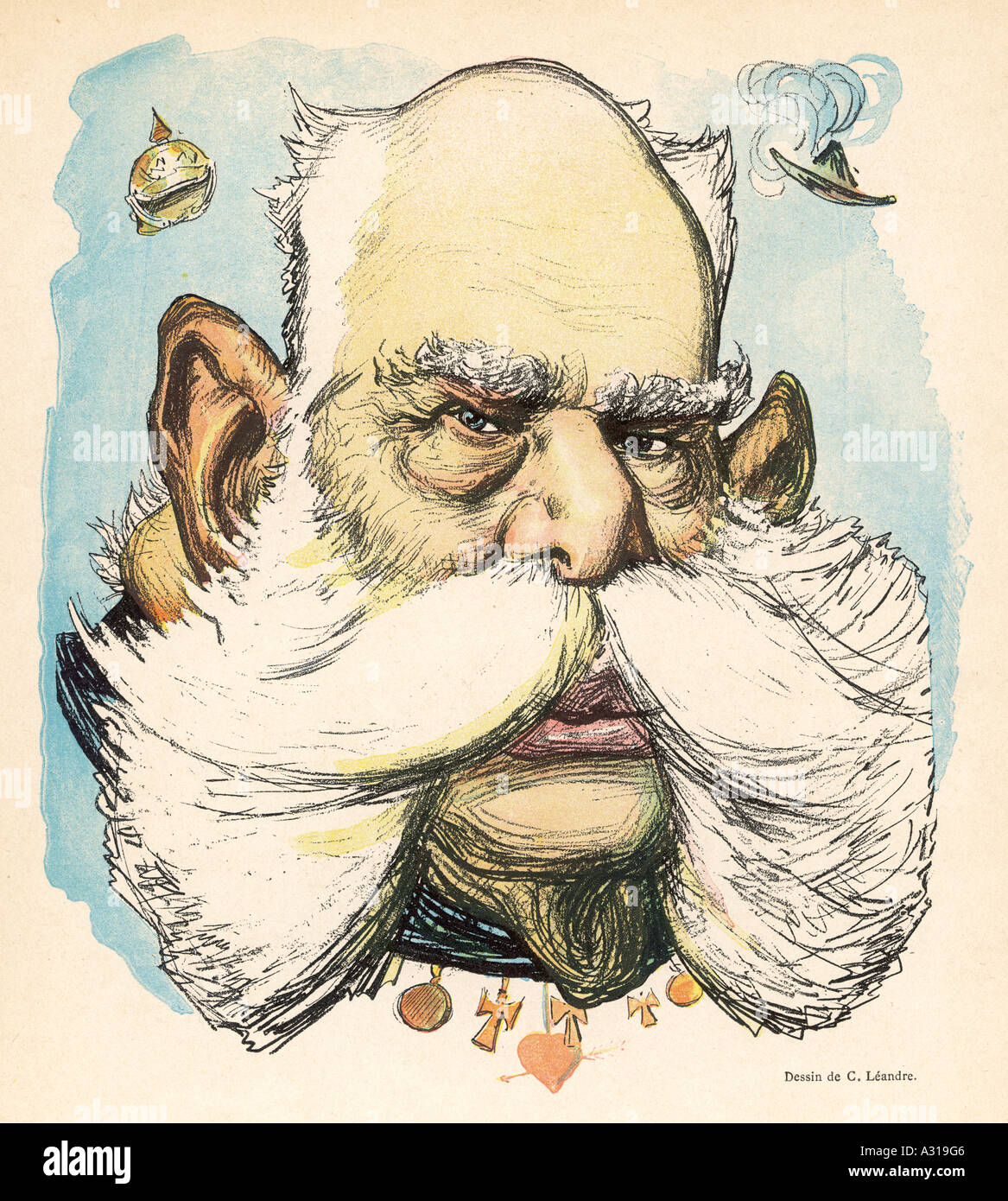 Franz Joseph Rire 1897 Stockfoto