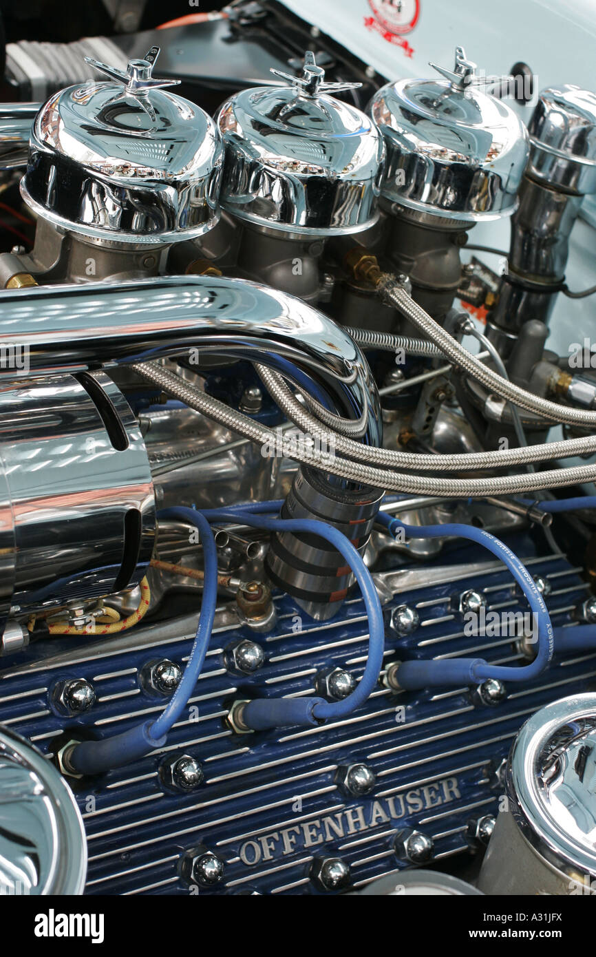 Offenhauser Motor Stockfoto