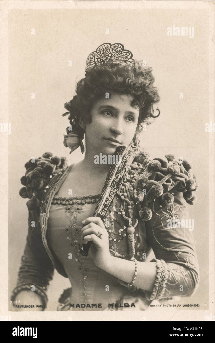 Nellie Melba 1904 Stockfoto