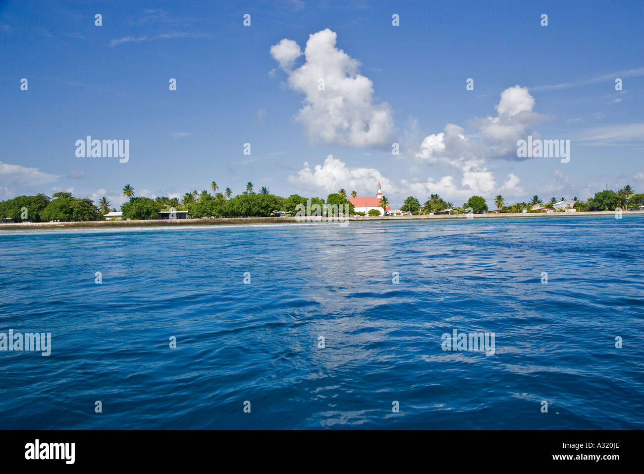 Takaroa Tuamotu-Inseln, Französisch-Polynesien Stockfoto
