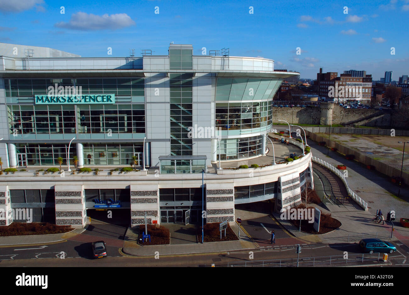 West Quay Shopping Center, Southampton, Hampshire, England, Großbritannien, GB. Stockfoto