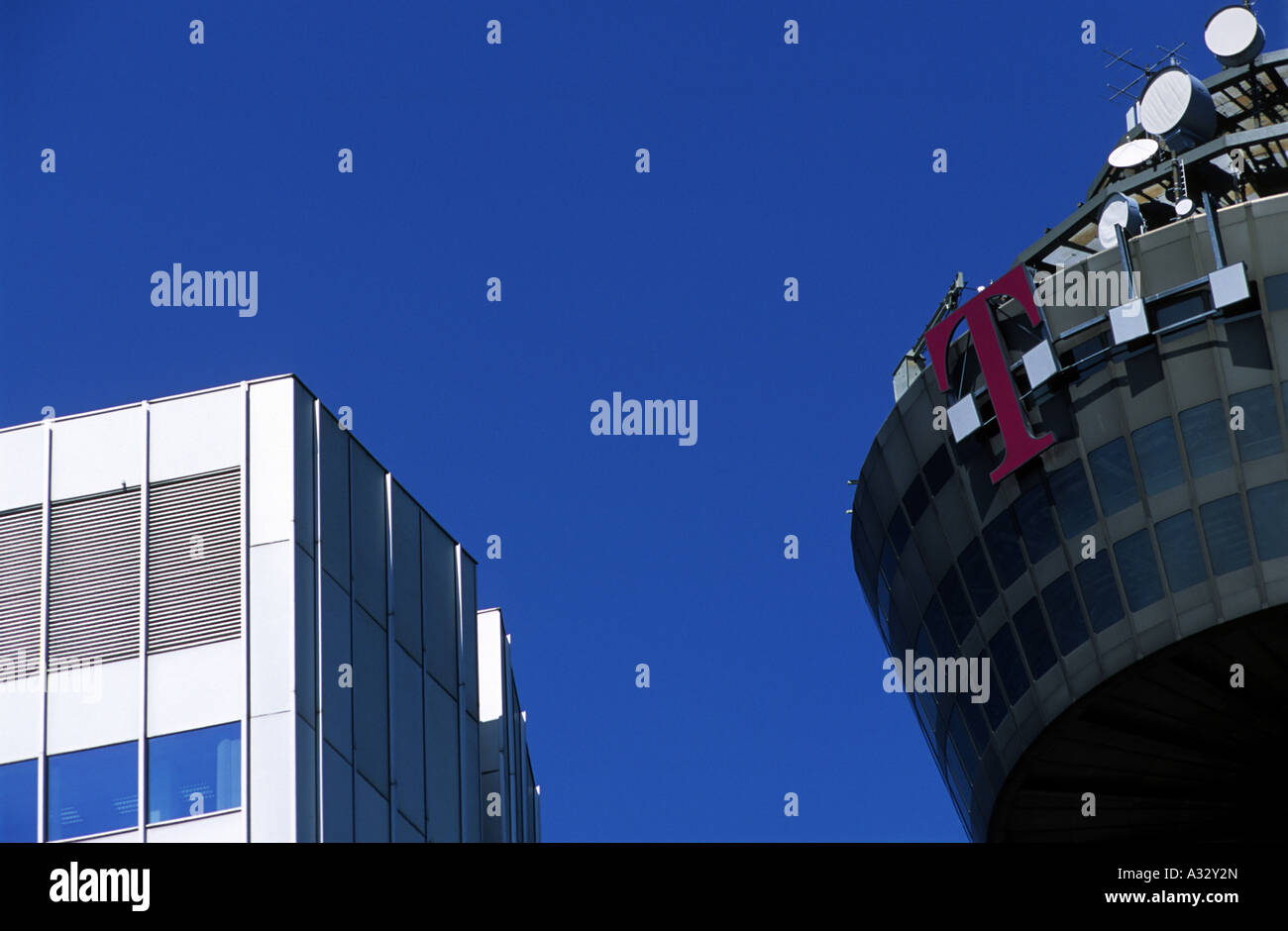 Der Colonius Turm, ein Telefon-Kommunikation, Bau, Köln, Nordrhein-Westfalen, Deutschland. Stockfoto