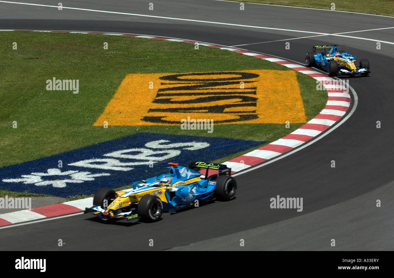 Formel 1 Grand Prix Montreal Stockfoto