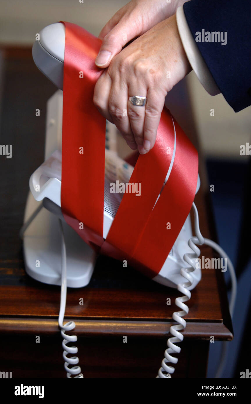 STOCK ILLUSTRATION DER BÜROKRATIE BESCHRÄNKUNGEN FÜR KLEINUNTERNEHMEN UK Stockfoto