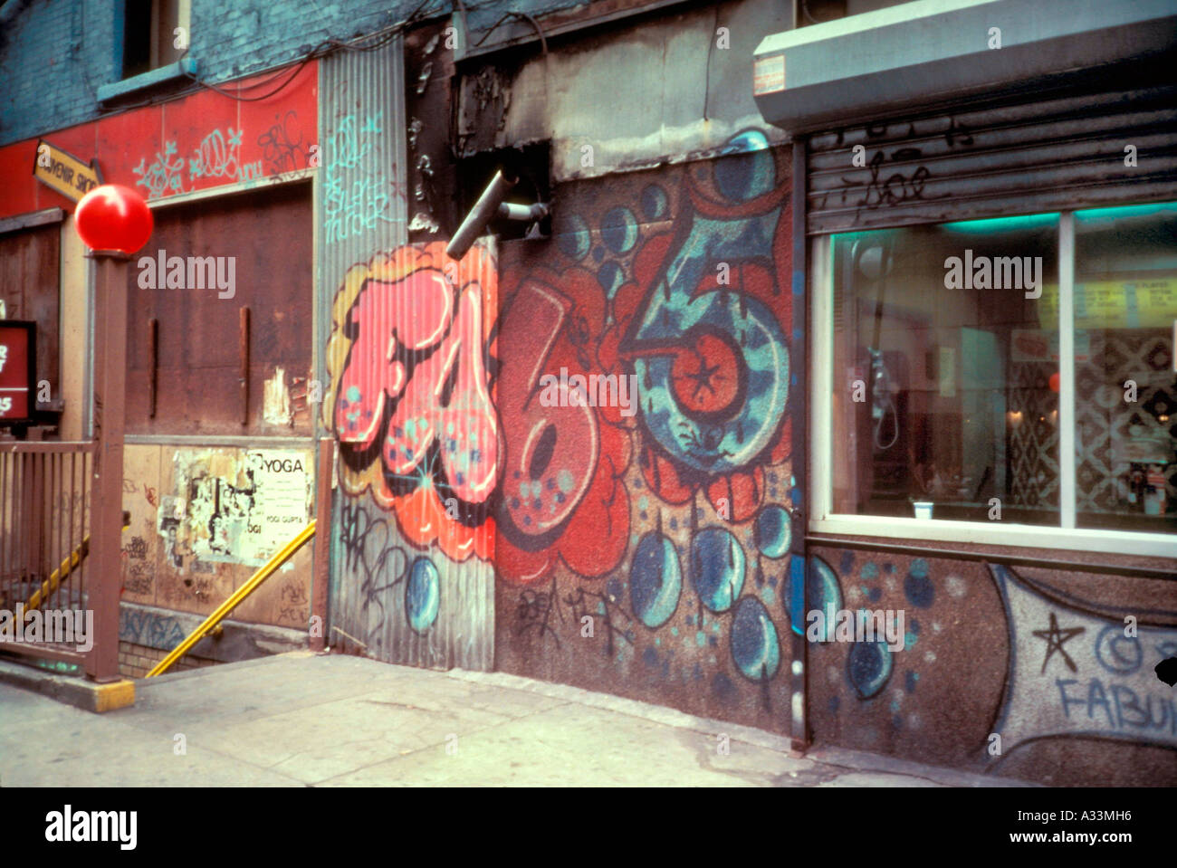 Graffiti-Bande Stockfoto