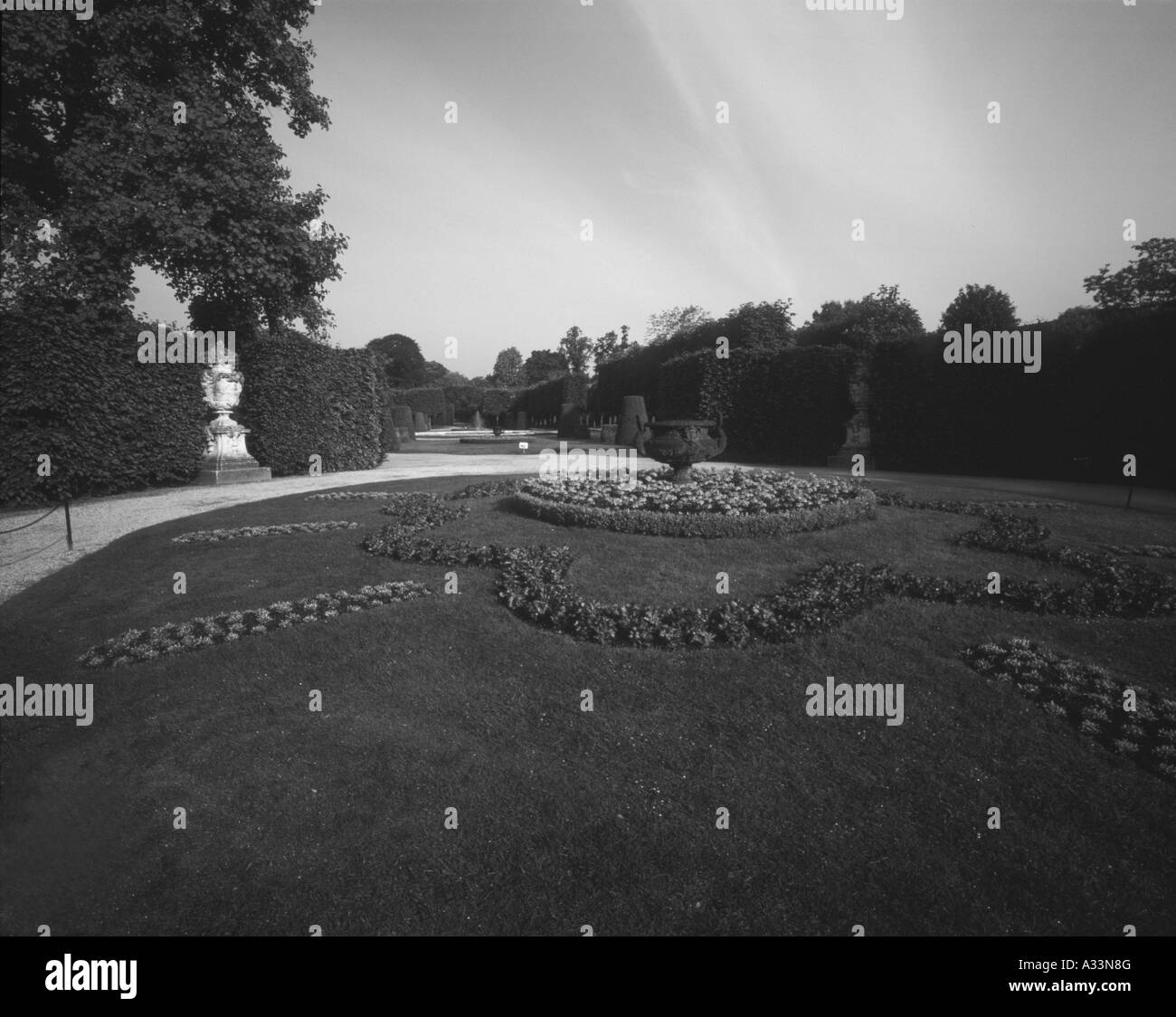 Gärten von Schloss Schönbrunn Wien Österreich Stockfoto