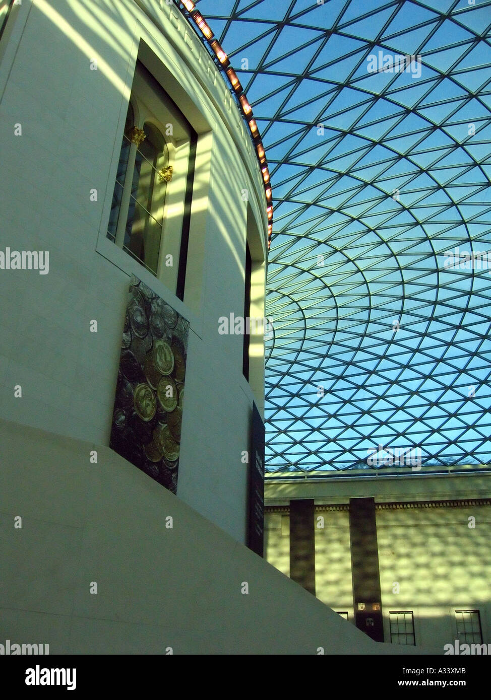 Große Hof, British Museum, London Stockfoto