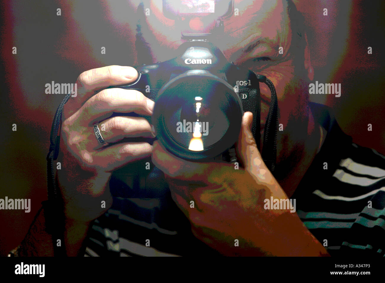 Paparazzo Paparazzi Fotografen Hollywood California USA Amerika Stockfoto