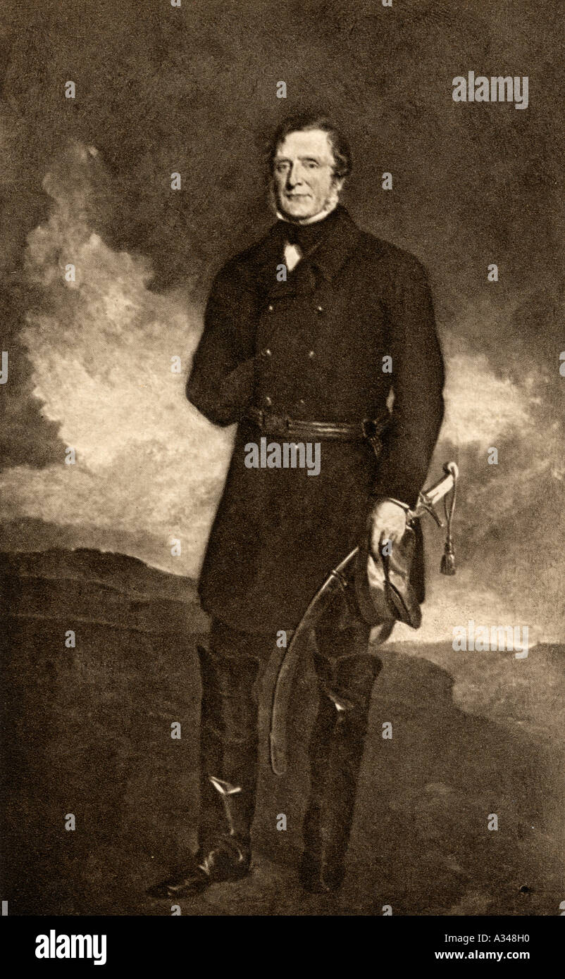 FitzRoy James Henry Somerset, 1. Baron Raglan, 1788 - 1855. Englischer Soldat und Oberbefehlshaber, während des Krimkrieges Stockfoto