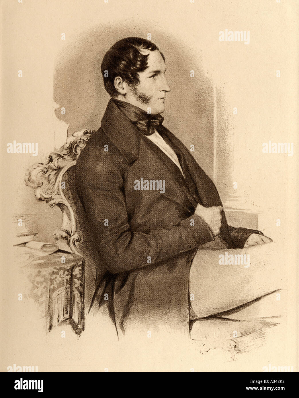 Leopold Georges Chretien Friedrich I., 1790 - 1865. Deutsche Fürst, der erste König wurde der Belgier Stockfoto