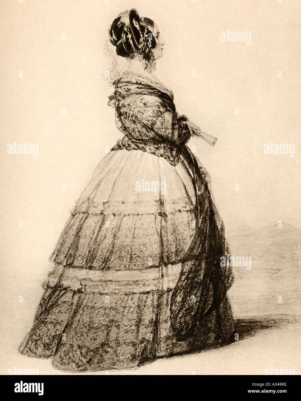 Prinzessin Mary Louise Victoria, spätere Herzogin von Kent und Strathearn, 1786 - 1861. Mutter von Königin Victoria Stockfoto