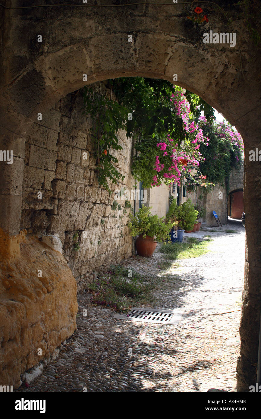 Altstadt von Rhodos, Griechenland, Rhodos Stockfoto