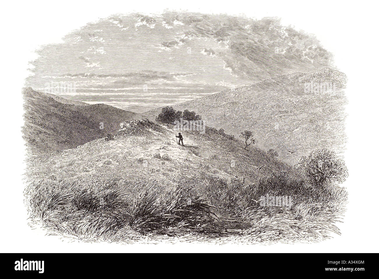 Marathon Griechenland Athen griechische Denkmal Ionischen Kultur camp antiken Hügel Freifläche unexcavated Rasen Stockfoto