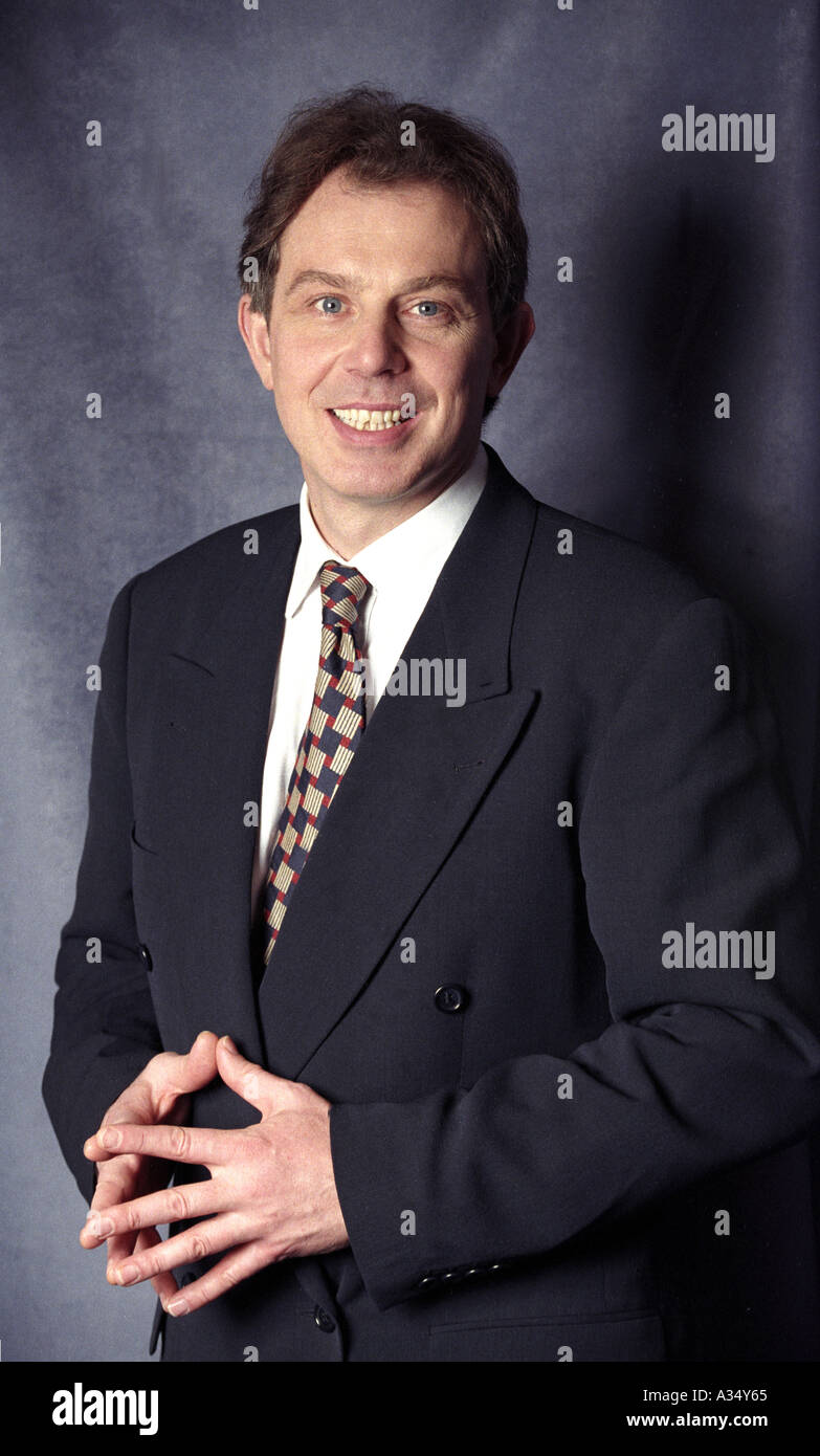 Tony Blair. Ehemalige britische Premier und Labour-Führer Stockfoto