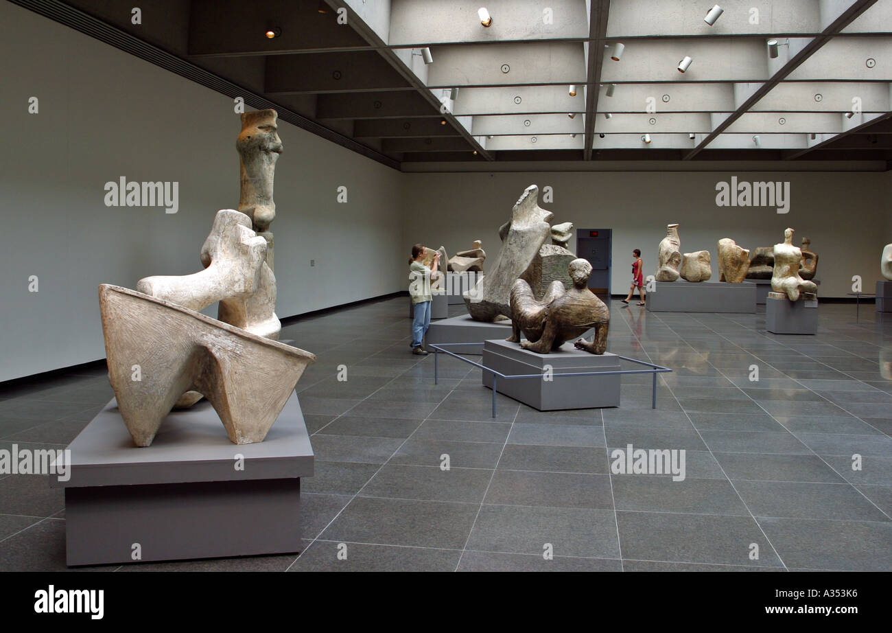 Henry Moore Sculpture Center an der Art Gallery of Ontario, Toronto, Kanada Stockfoto