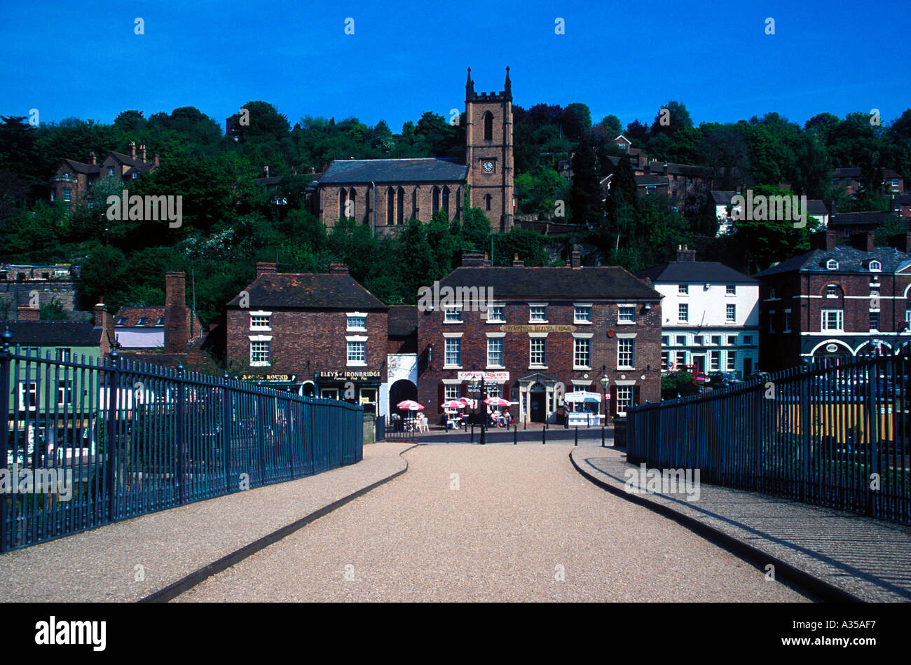 Ironbridge, Shropshire, England Stockfoto