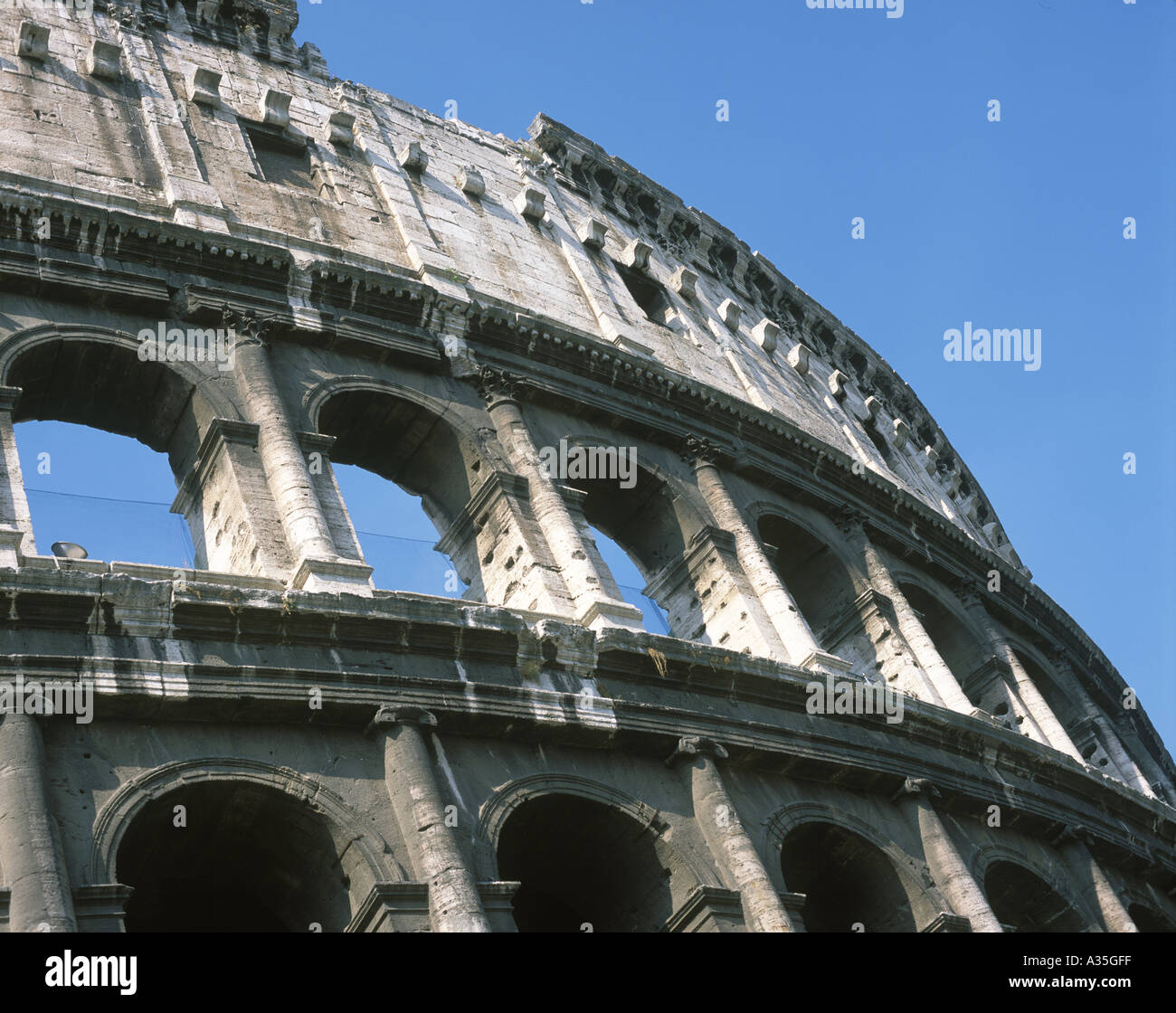 Das Kolosseum in Rom Italien Stockfoto