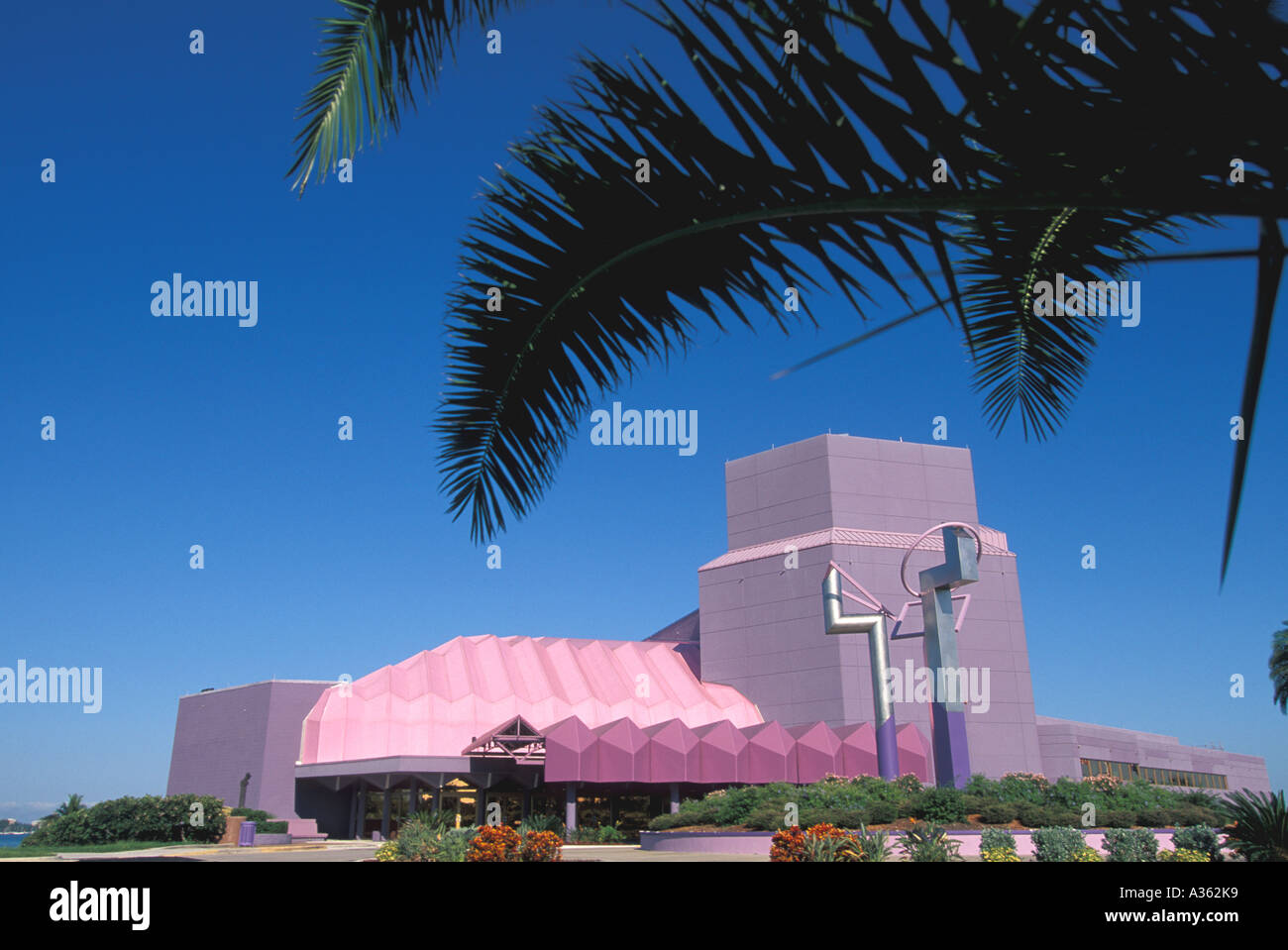 Sarasota FloridaVan Wezel Performing Arts Center Stockfoto
