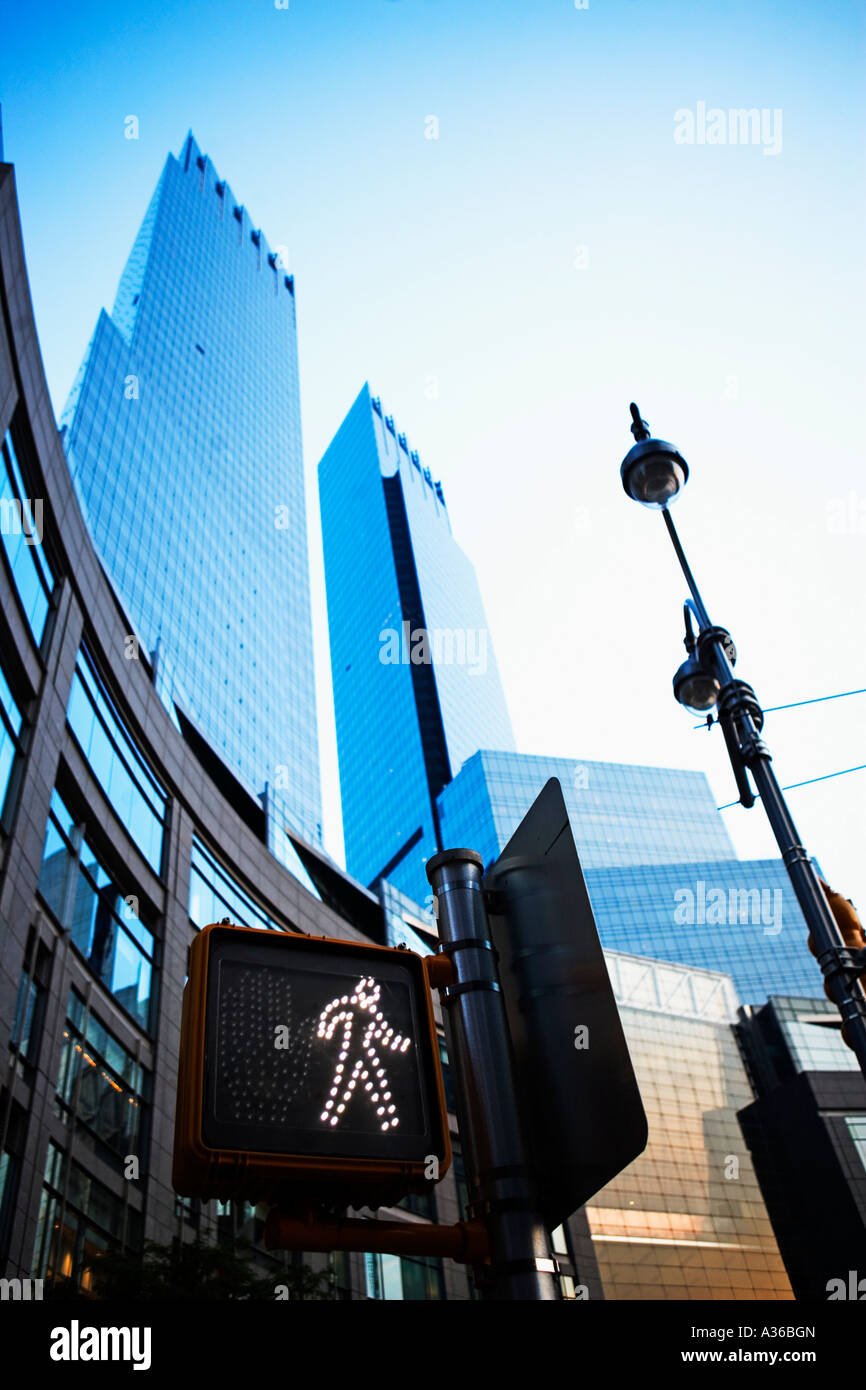 TIMEWARNER AOL BUILDING IN NEW YORK CITY Stockfoto