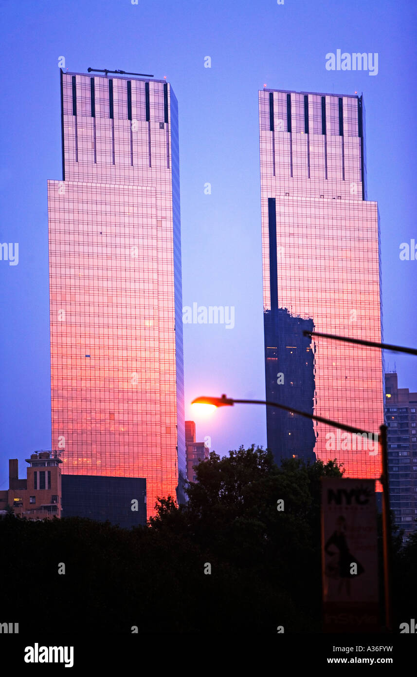TIME WARNER CENTER, NEW YORK CITY Stockfoto