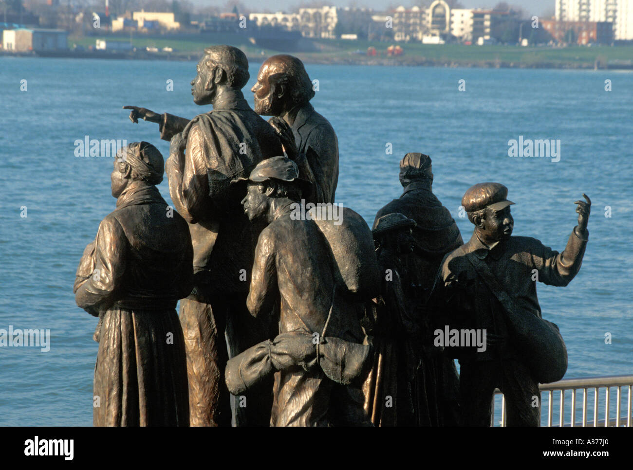 Underground Railroad Denkmal Stockfoto