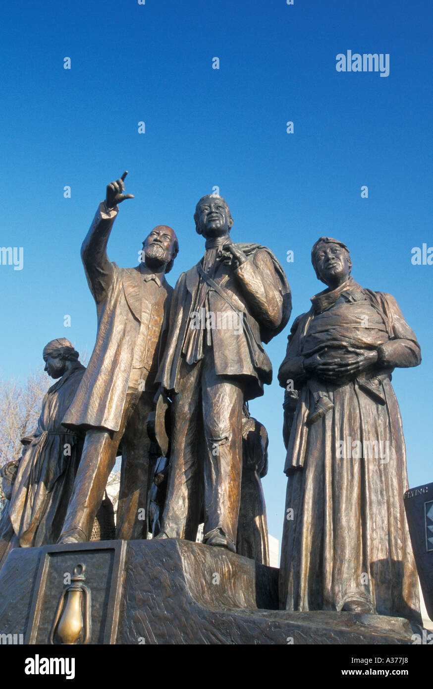 Underground Railroad Denkmal Stockfoto