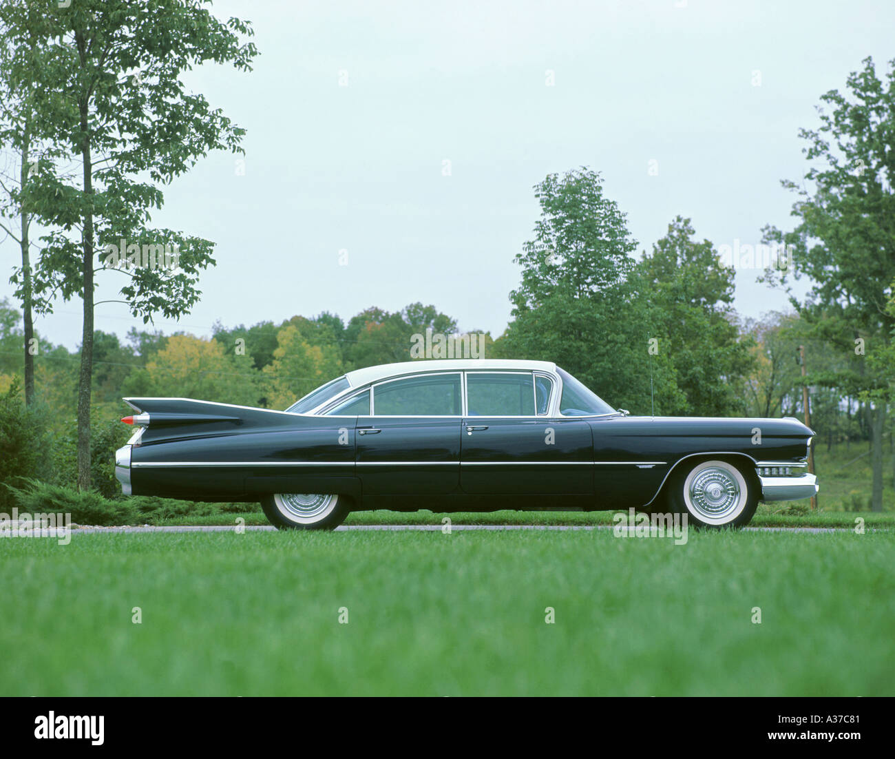 60er Jahre 1959 Cadillac Stockfoto