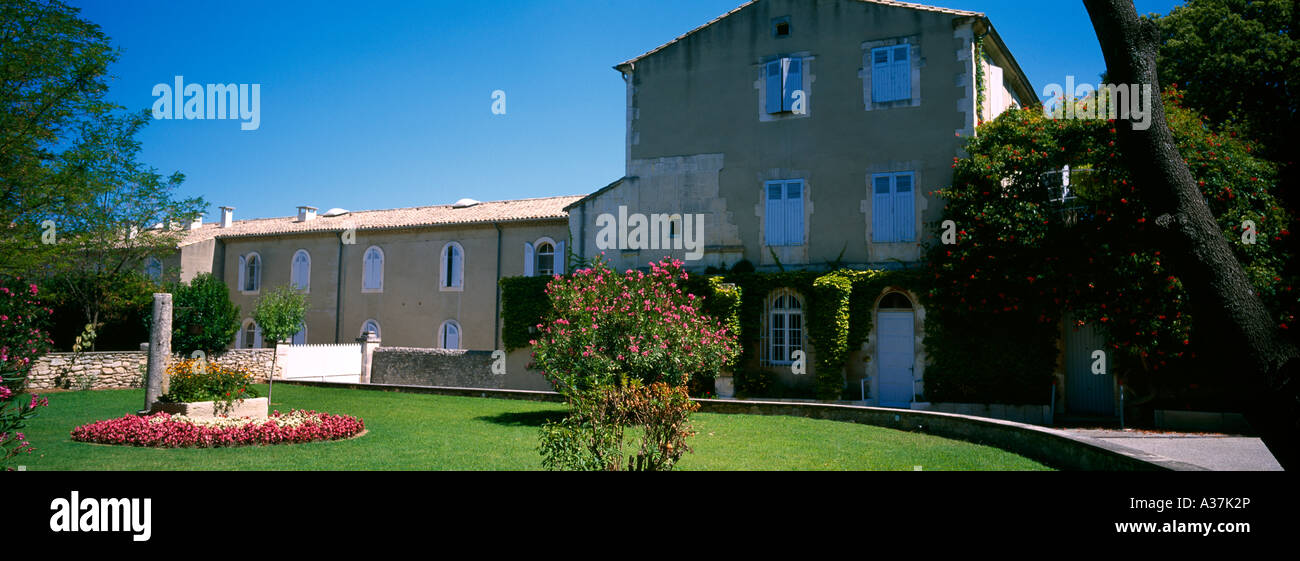 In der Nähe von St Remy Provence Frankreich Doamine de Valmouriane Country Hotel Stockfoto