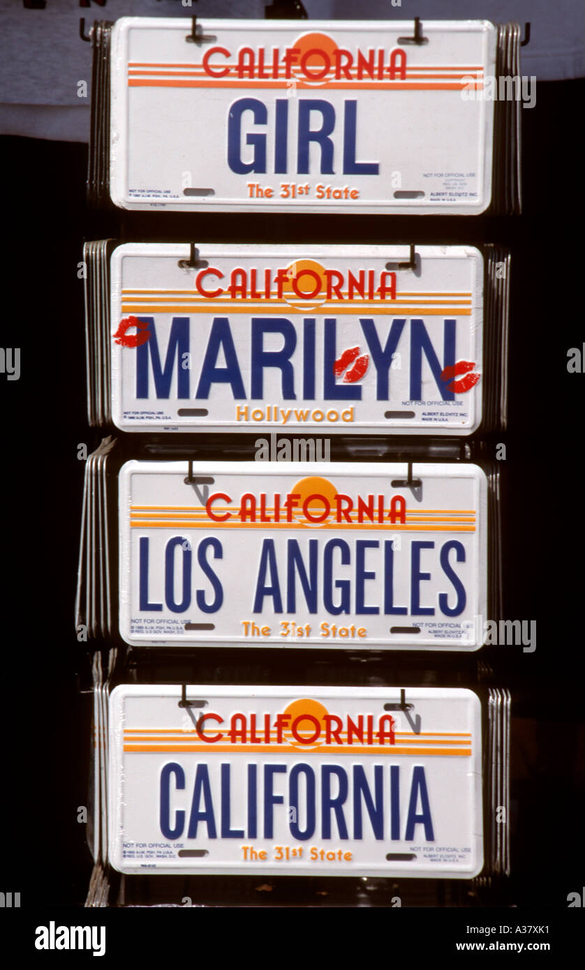 Kalifornien Nummernschild Stockfotos Und Bilder Kaufen Alamy