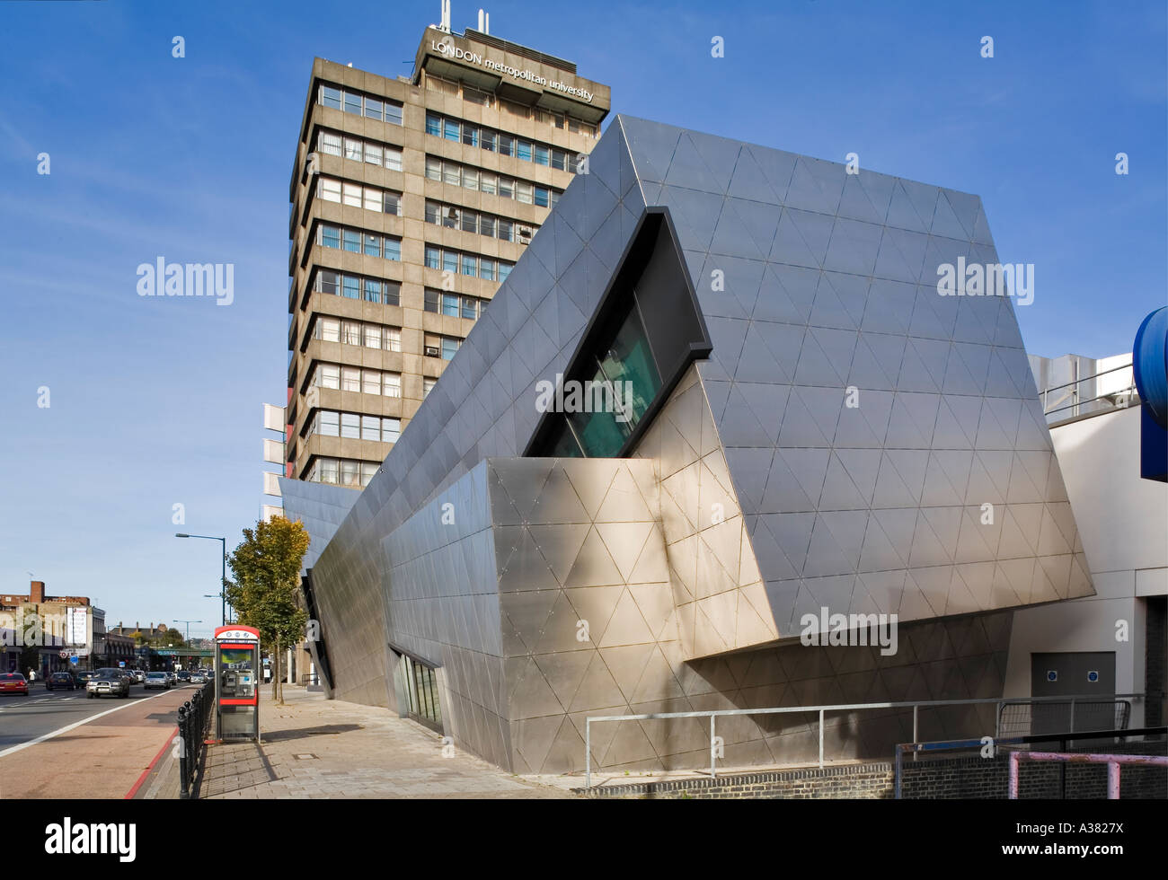 London Metropolitan University Post Graduate Centre auf Holloway Road, London Stockfoto