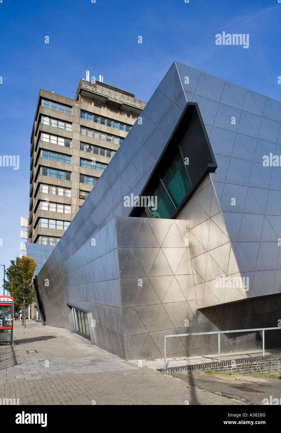 London Metropolitan University Post Graduate Centre auf Holloway Road, London Stockfoto