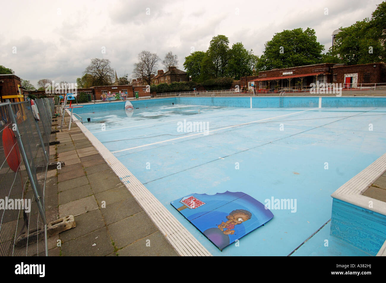 Brockwell Lido Süd-London Stockfoto