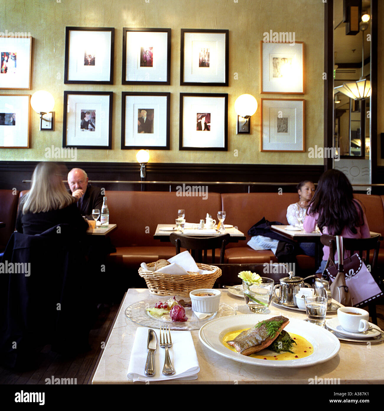 Restaurant Dressler Berlin Stockfoto