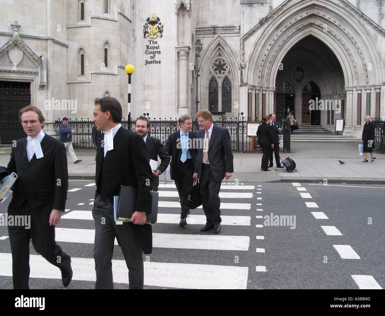 Rechtsanwaltskanzleien, Die Royal Courts of Justice, auch bekannt als Law Courts, Strand, Holborn, London, England, Großbritannien Stockfoto