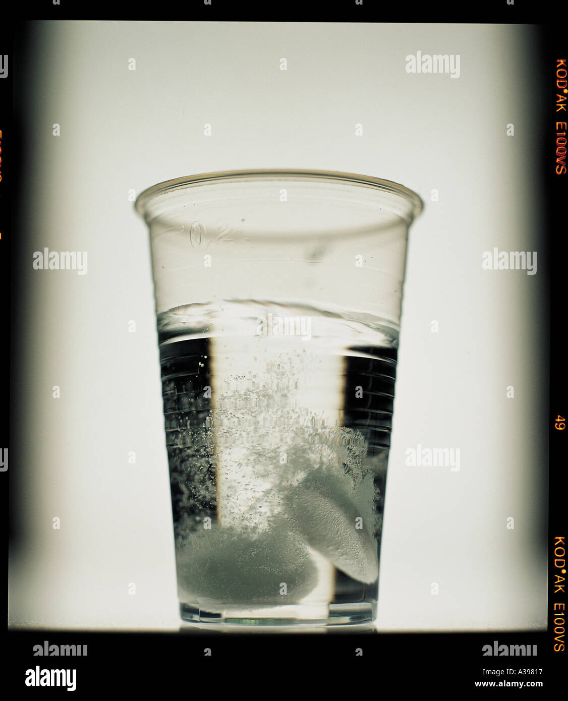 Alka-seltzer Stockfoto