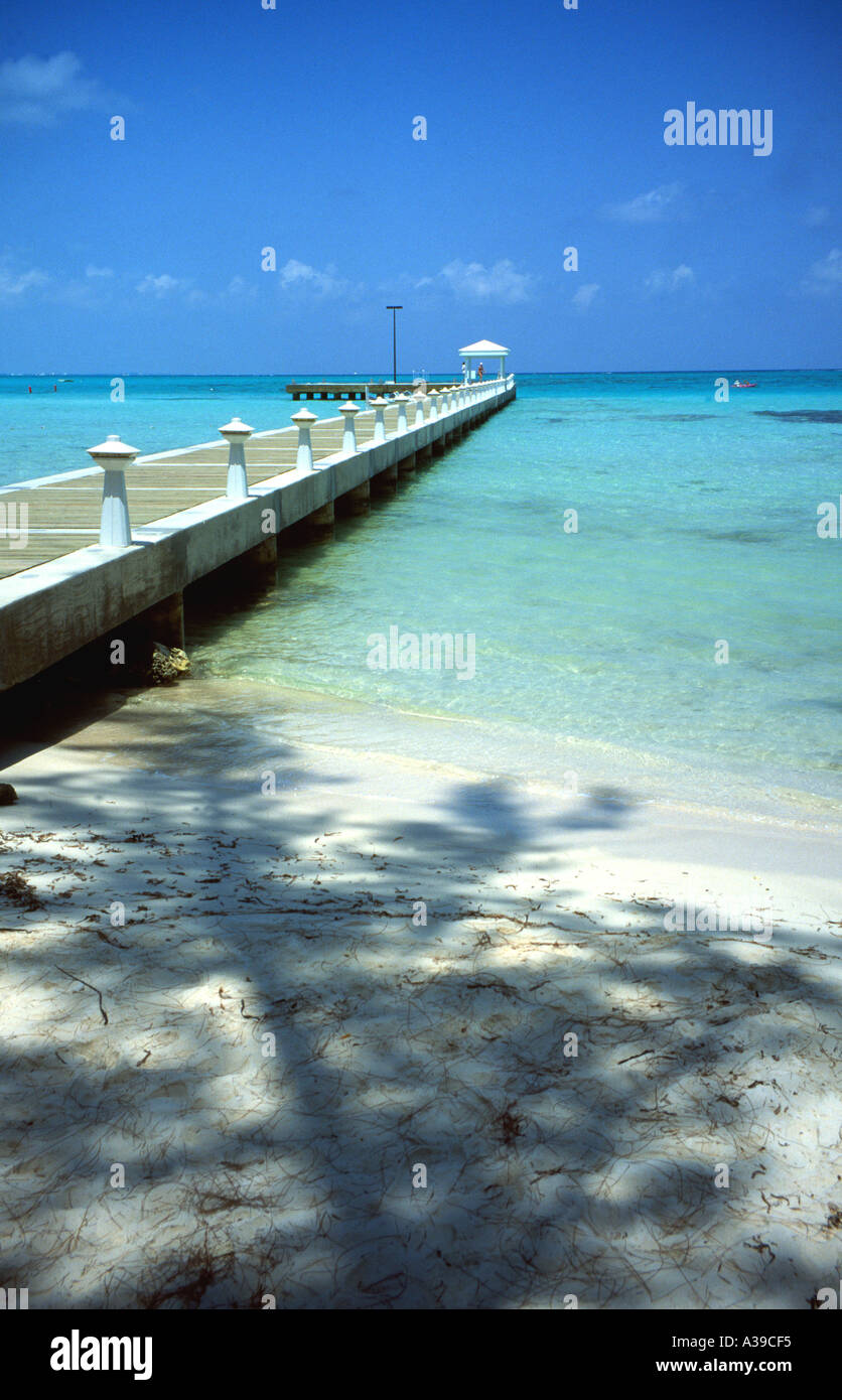 Caribbean Rum Point Grand Cayman BWI Stockfoto