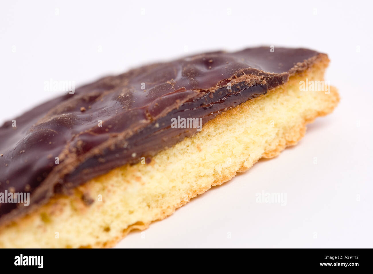 Jaffa Kuchen Schnittansicht Stockfoto