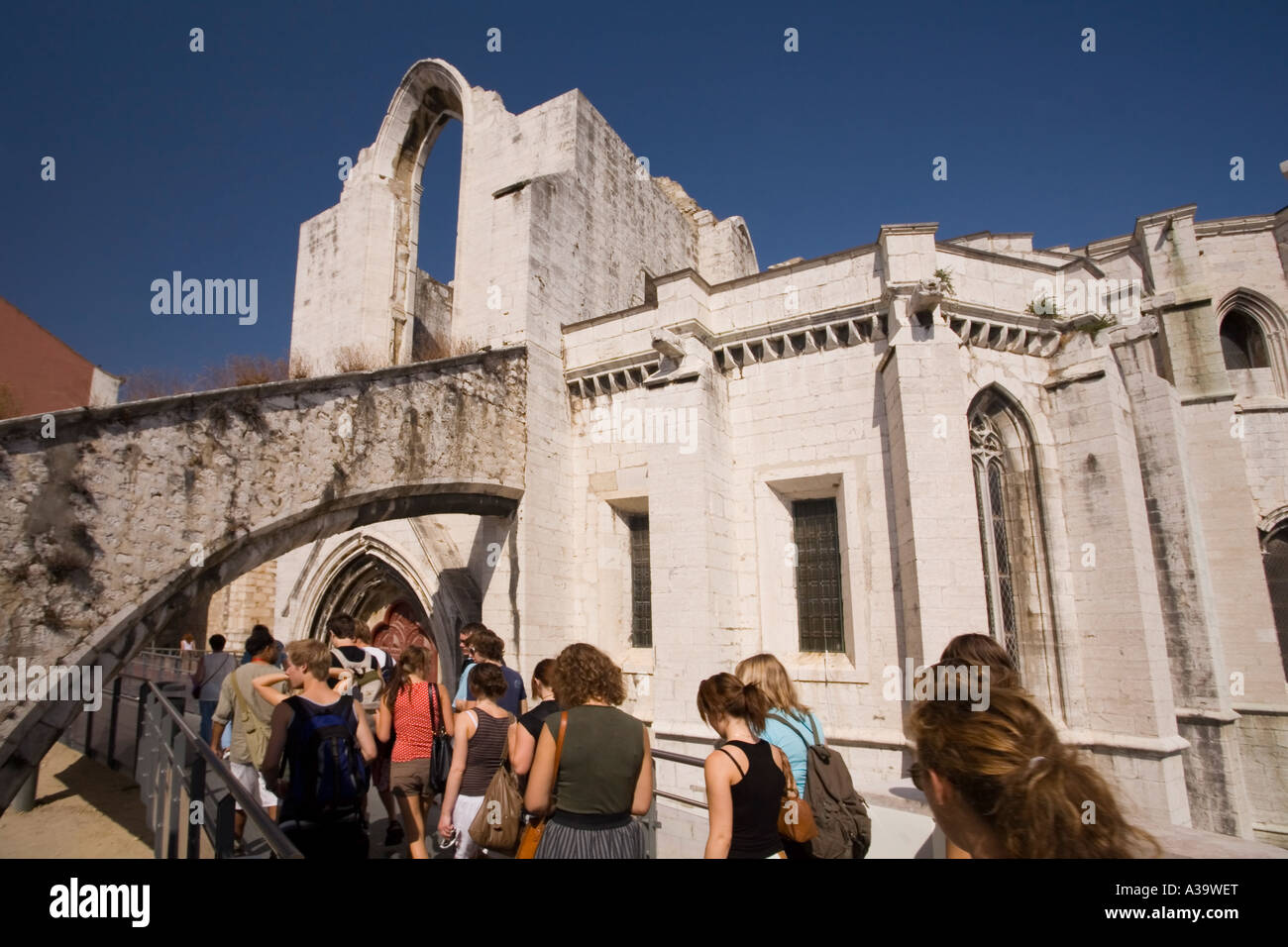Portugal-Lissabon-Convento Do Carmo Stockfoto