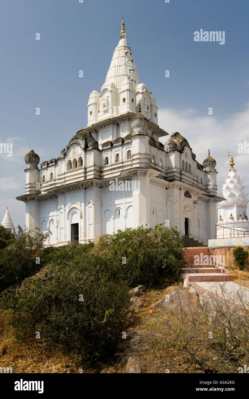 Sonagiri im Bereich Bundelkhand Madhya Pradesh Region von Indien. Es gibt 77 Jain-Tempel in Sonagiri. Stockfoto