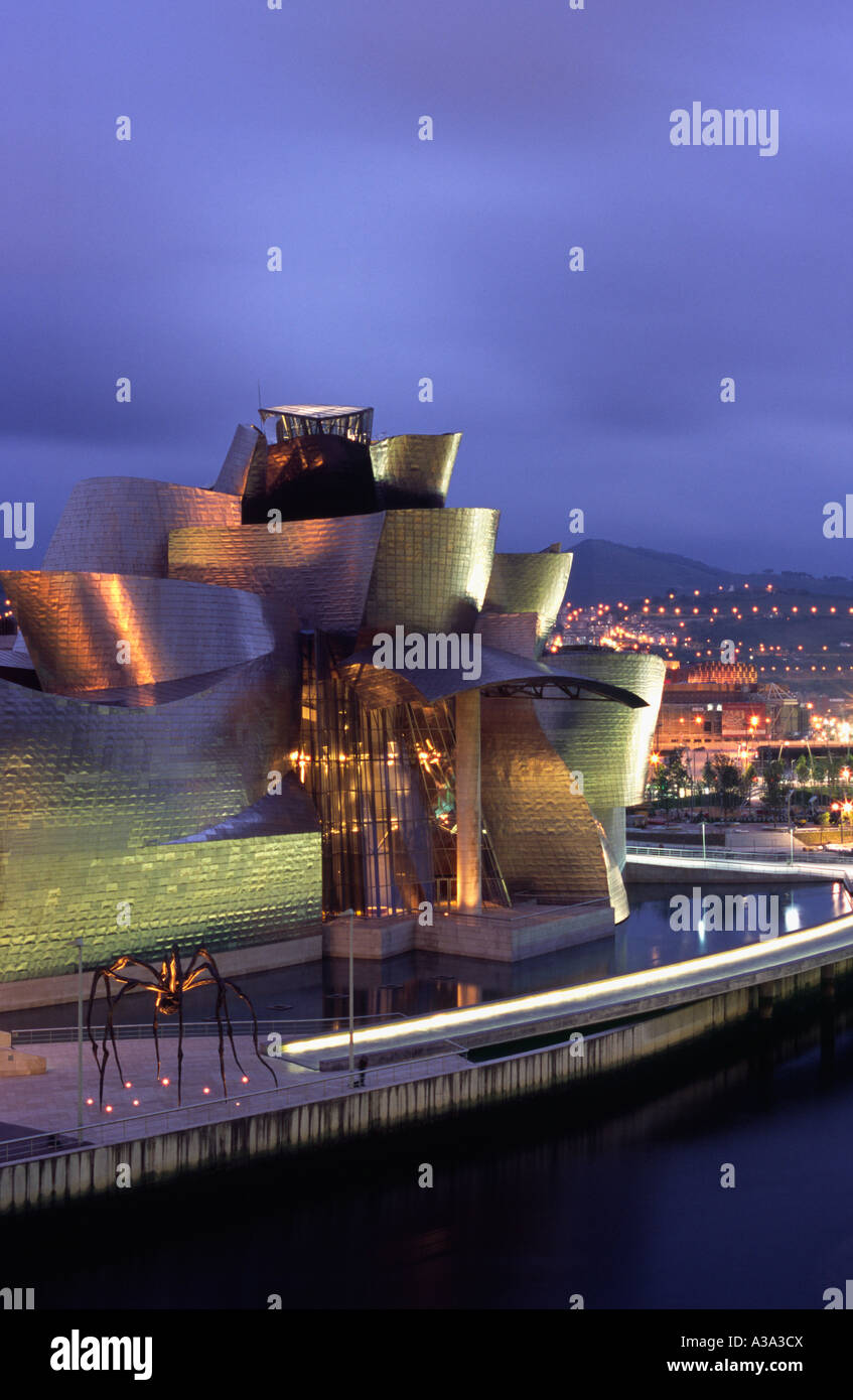 Das Guggenheim-Museum - Bilbao, Baskenland, Spanien Stockfoto
