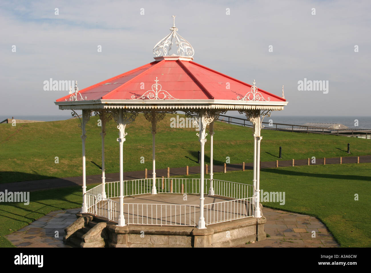 Musikpavillon in St. Andrews Stockfoto