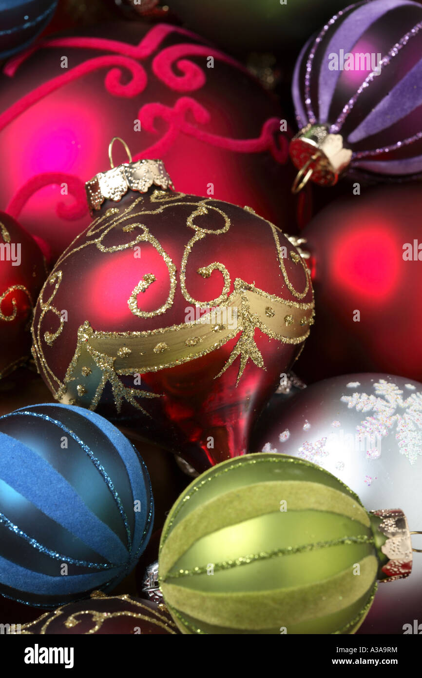 Christmas Ornaments Stockfoto