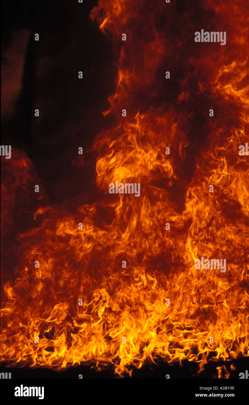 Feuer 0352 Stockfoto