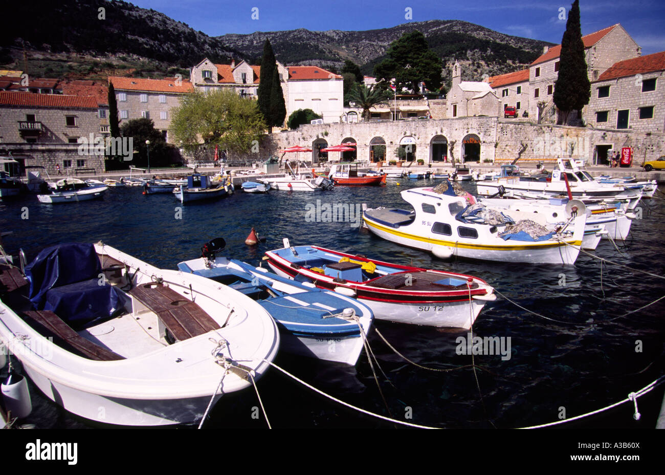 Kroatien-Dalmatien-Insel Brac Stockfoto