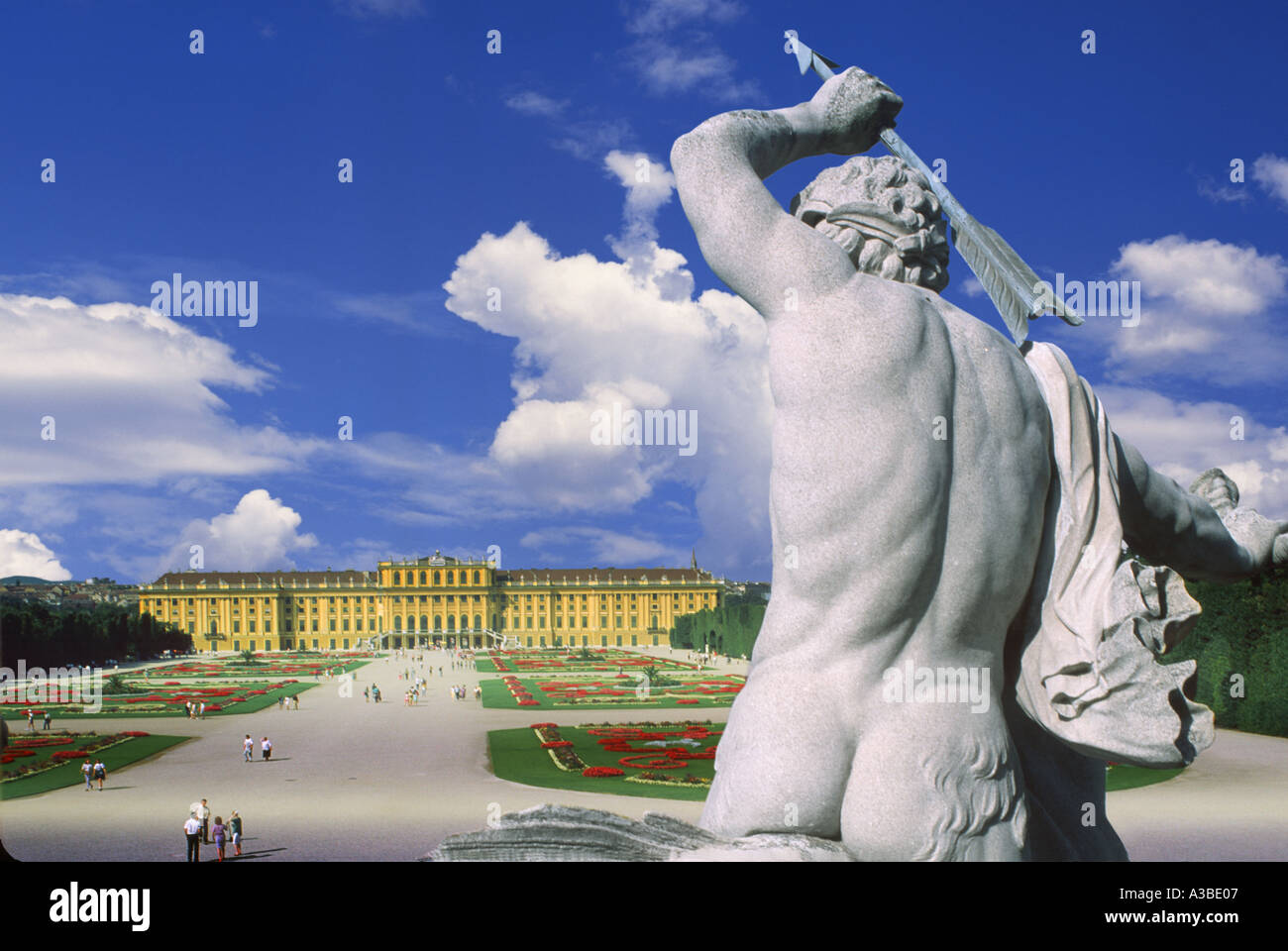 Schloss Schönbrunn Wien Österreich Stockfoto