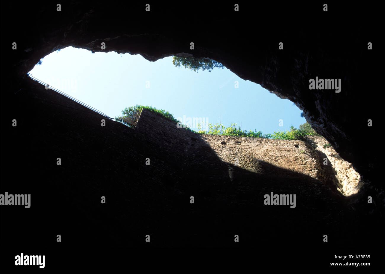 Der Türke Grotte, Gaeta Provinz Latina Stockfoto