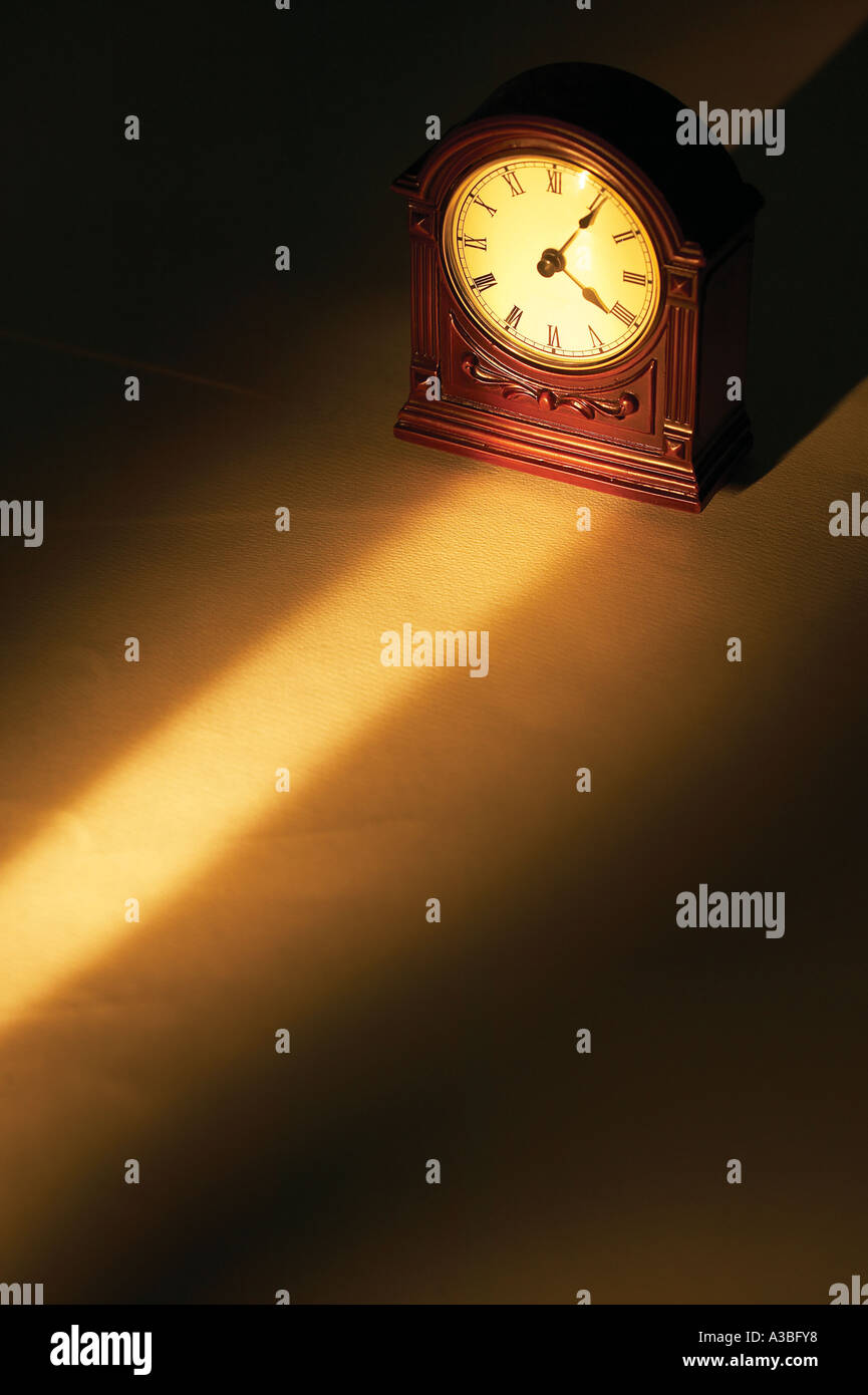 Objekt, Stillleben, Zeit, Uhr, Uhren, Gruppe von Obje Stockfoto