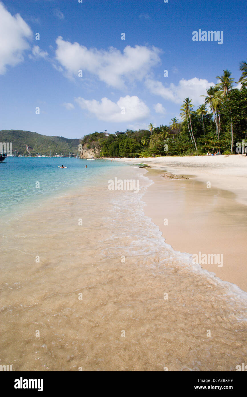 WEST INDIES karibischen St. Vincent Grenadinen Bequia Island Princess Margaret Strand Stockfoto
