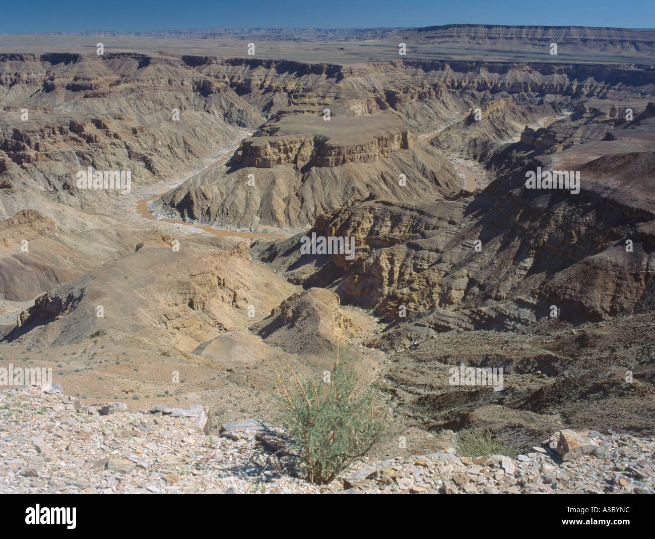 NAMIBIA Süden Fish River Canyon Stockfoto