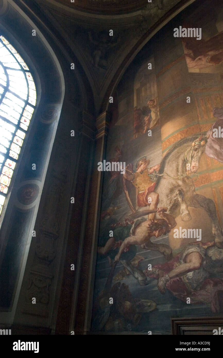 Eglise Saint-Sulpice in Paris, Frankreich Stockfoto